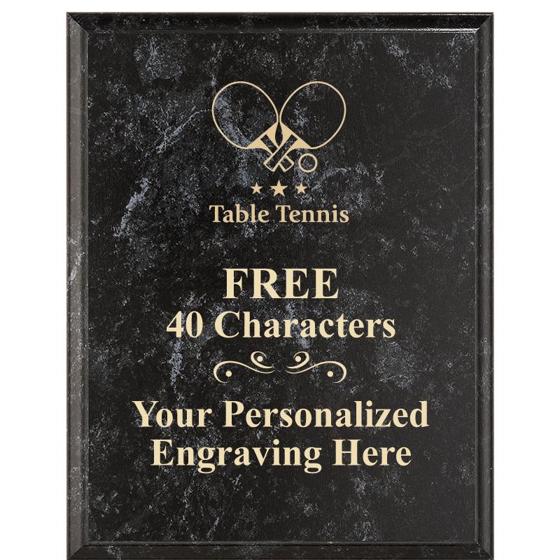 7X9 GOLD FILLED LASER PLAQUE