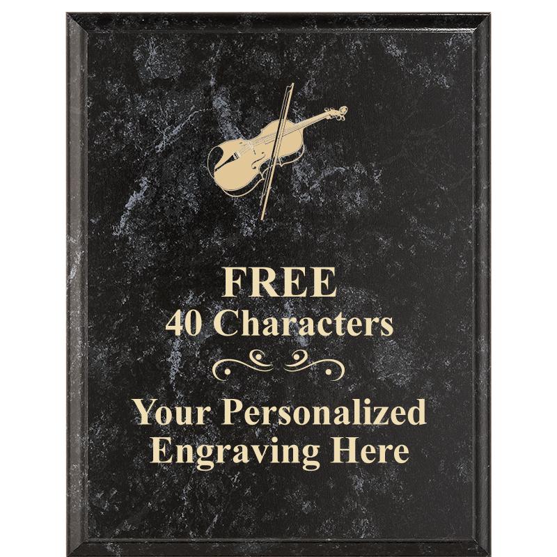 7X9 GOLD FILLED LASER PLAQUE