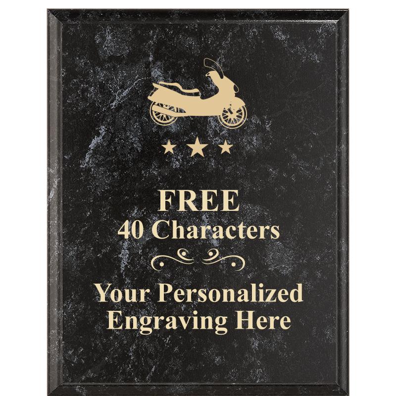 7X9 GOLD FILLED LASER PLAQUE