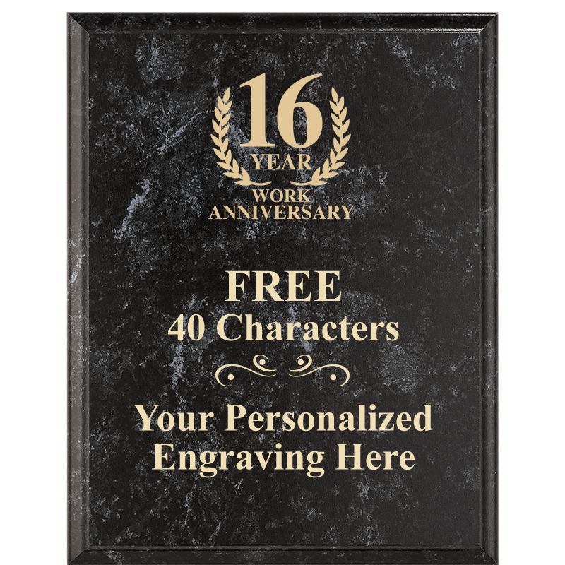 7X9 GOLD FILLED LASER PLAQUE