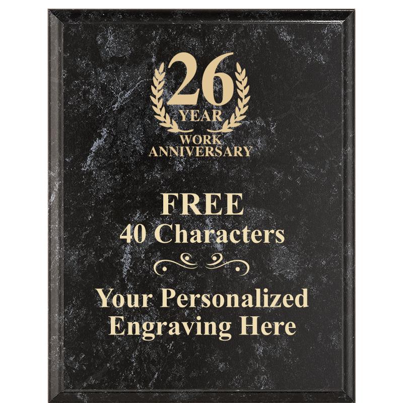 7X9 GOLD FILLED LASER PLAQUE
