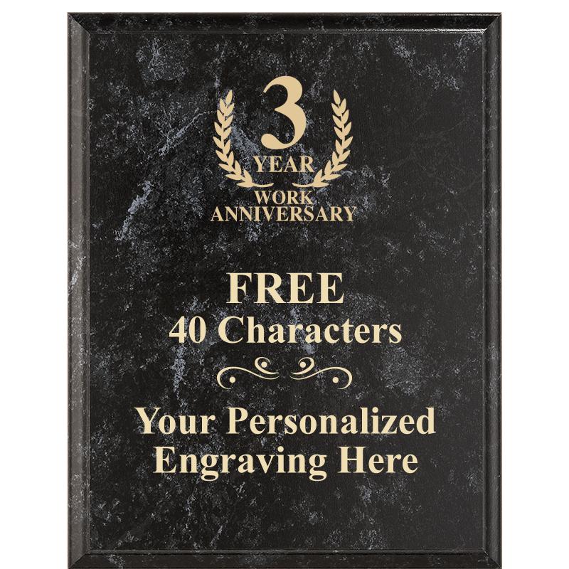 7X9 GOLD FILLED LASER PLAQUE