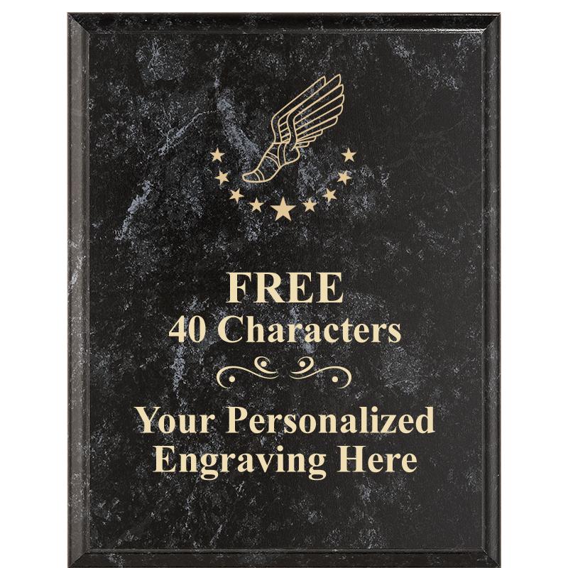 7X9 GOLD FILLED LASER PLAQUE