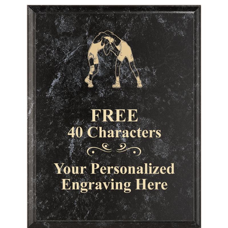 7X9 GOLD FILLED LASER PLAQUE