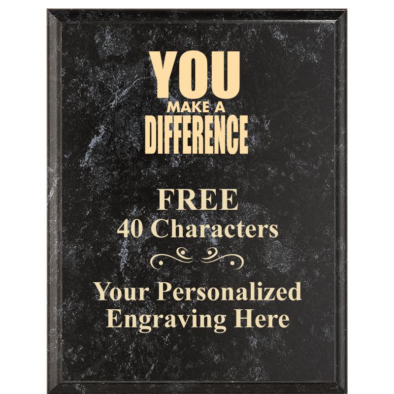 7X9 GOLD FILLED LASER PLAQUE