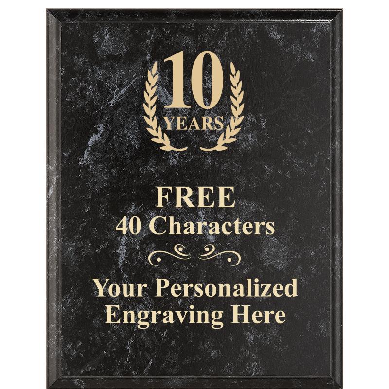 7X9 GOLD FILLED LASER PLAQUE