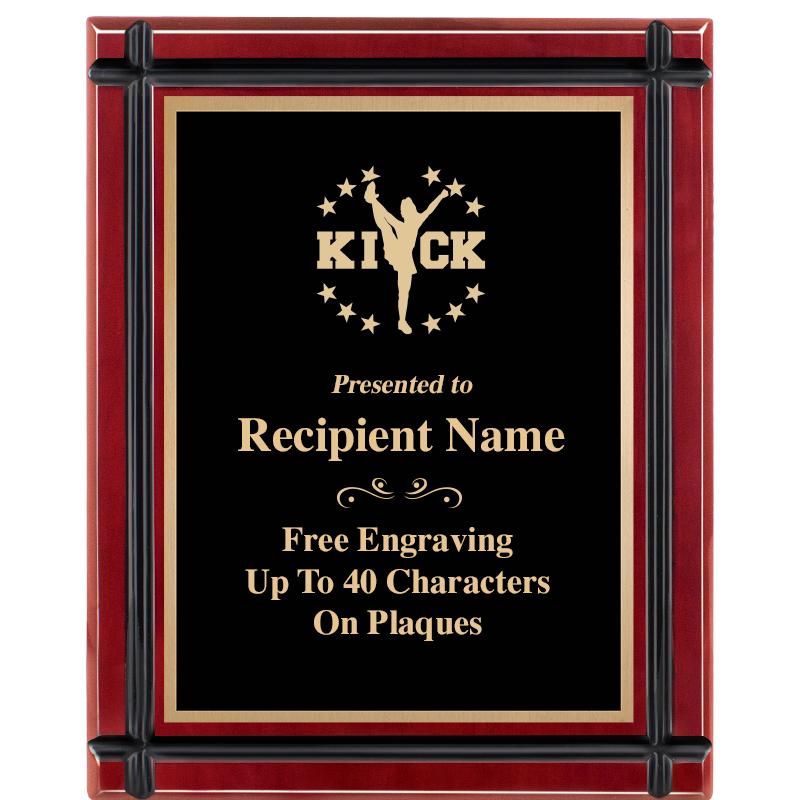 8"x10" ROSEWOOD GROOVE PLAQUE