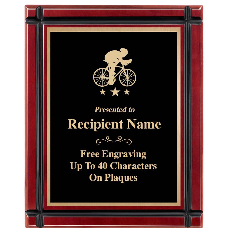 8"x10" ROSEWOOD GROOVE PLAQUE