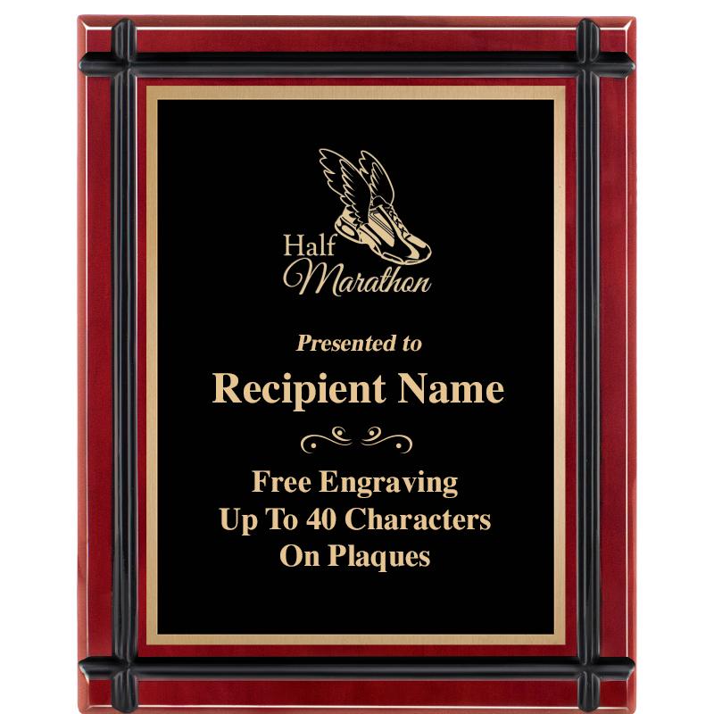 8"x10" ROSEWOOD GROOVE PLAQUE