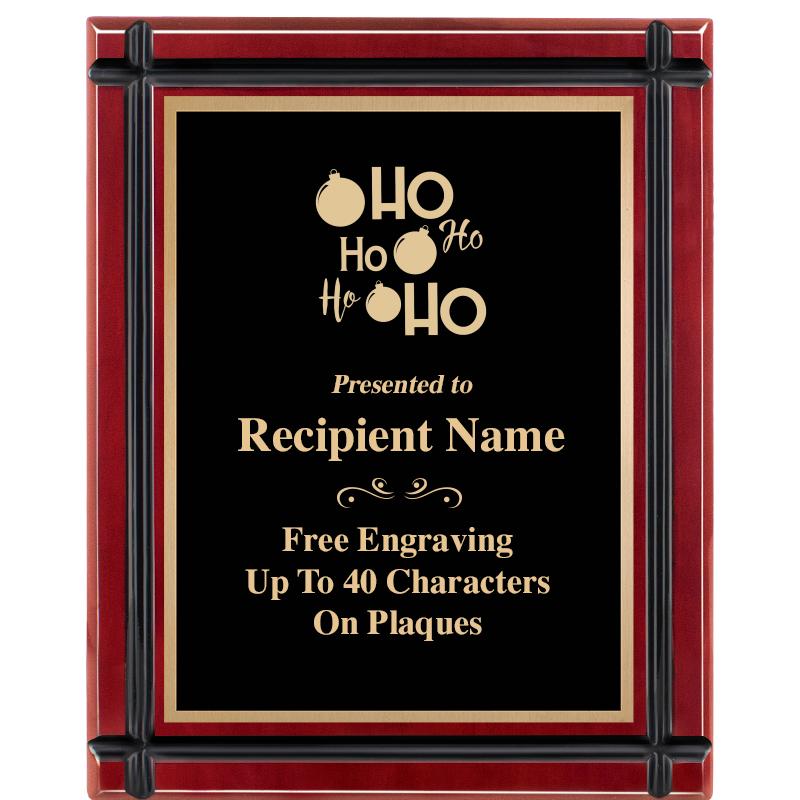 8"x10" ROSEWOOD GROOVE PLAQUE