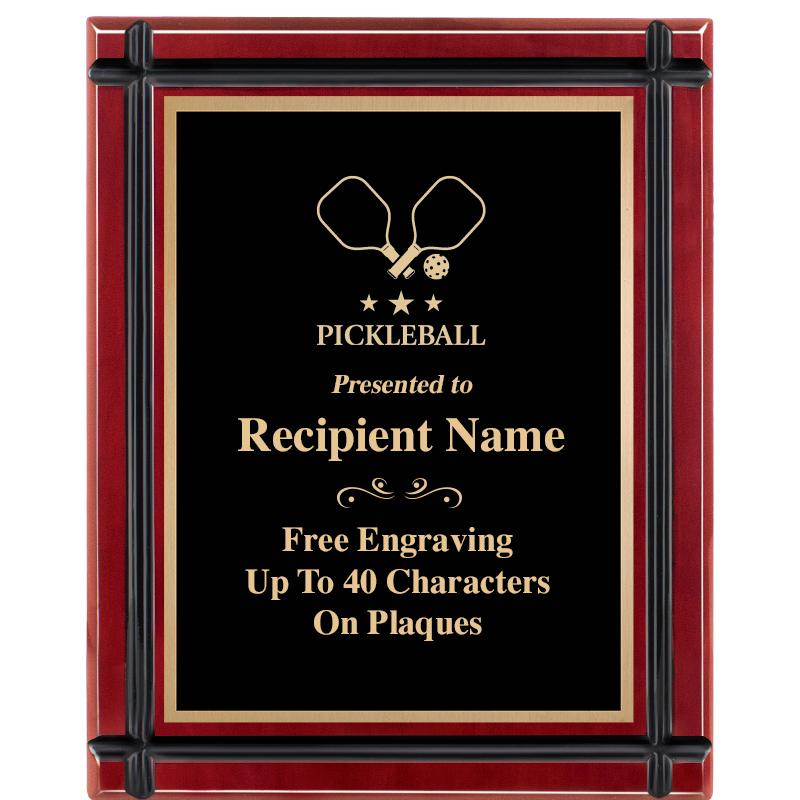 8"x10" ROSEWOOD GROOVE PLAQUE