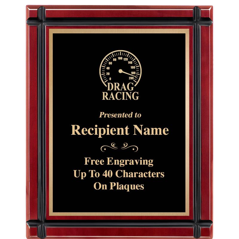 8"x10" ROSEWOOD GROOVE PLAQUE