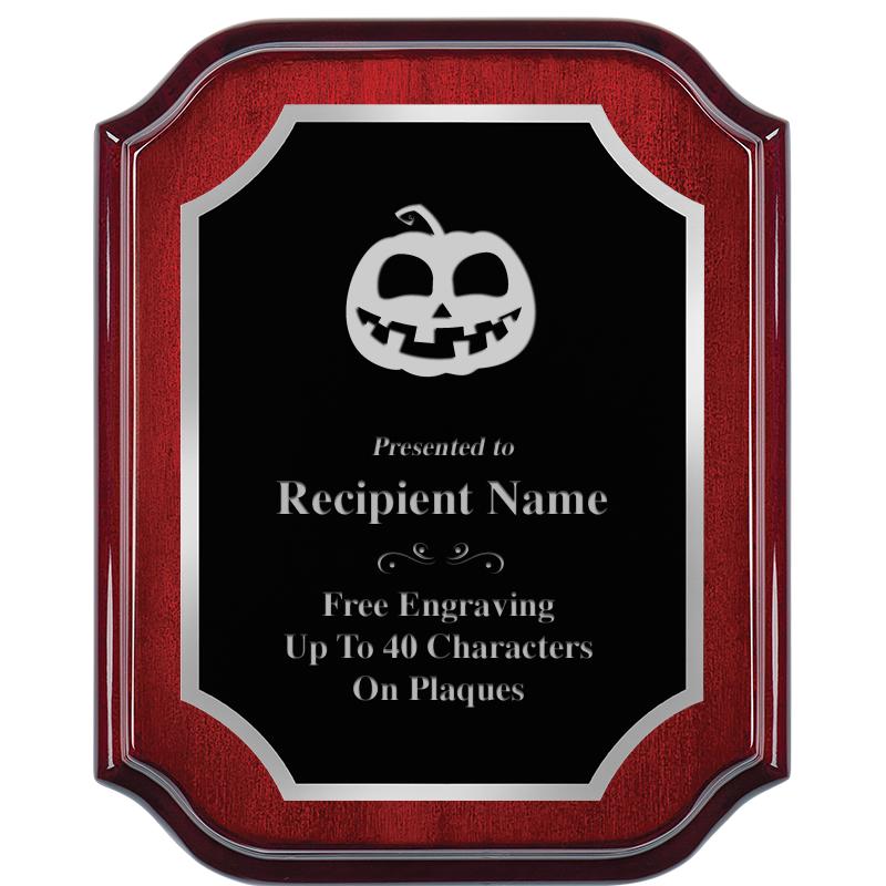 8X10 MAHOGANY LIFETIME SLV PLQ