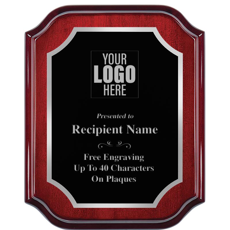 8X10 MAHOGANY LIFETIME SLV PLQ