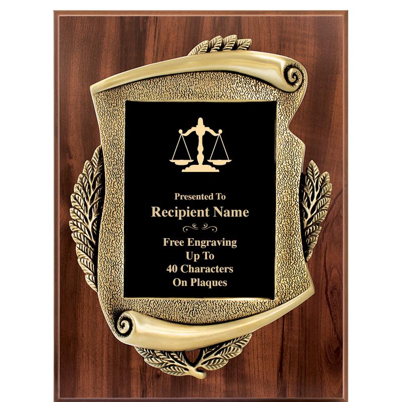 9 X 12 MAYORS PLAQUE