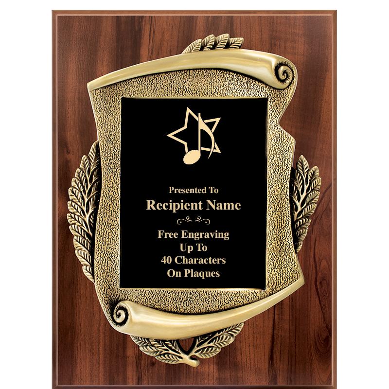 9 X 12 MAYORS PLAQUE