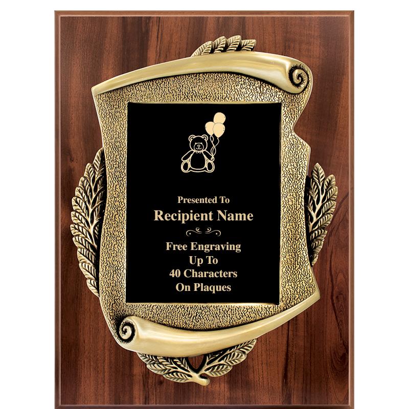 9 X 12 MAYORS PLAQUE