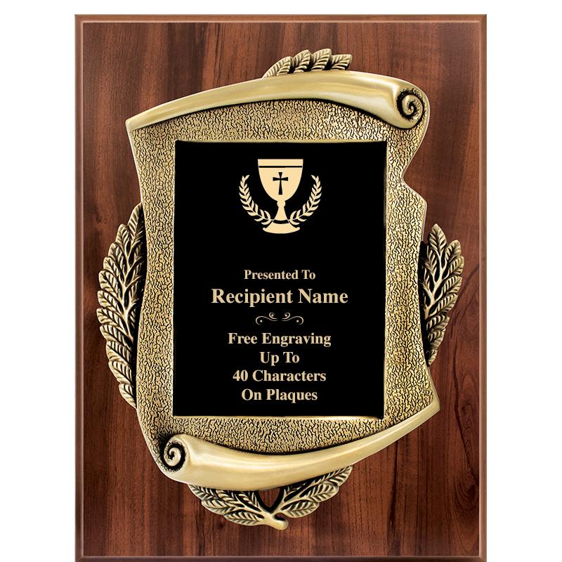 9 X 12 MAYORS PLAQUE