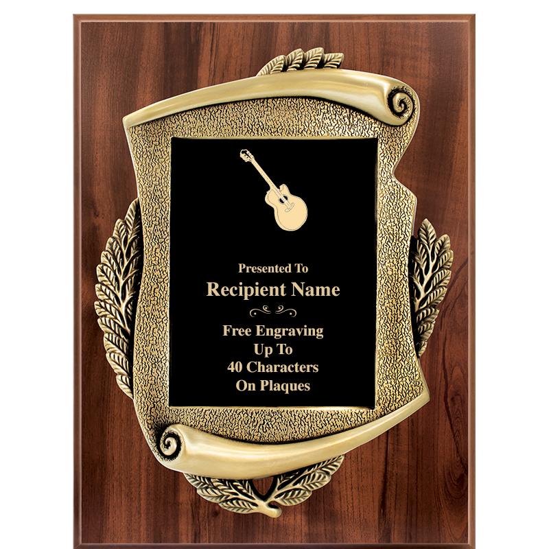 9 X 12 MAYORS PLAQUE