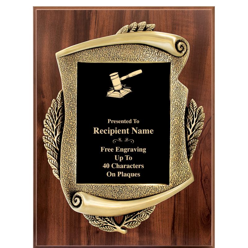 9 X 12 MAYORS PLAQUE