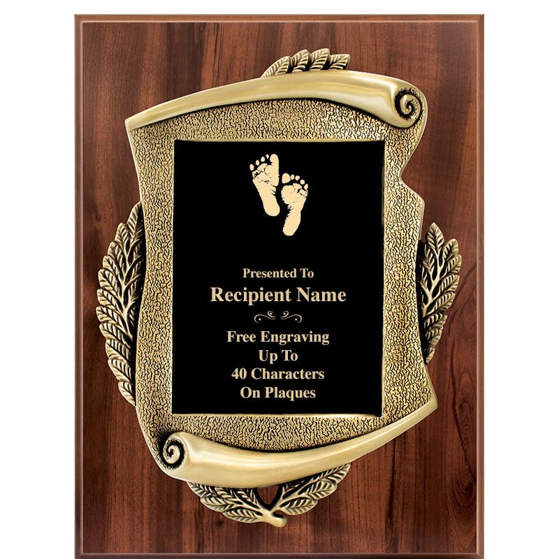 9 X 12 MAYORS PLAQUE