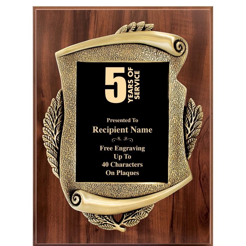 9 X 12 MAYORS PLAQUE