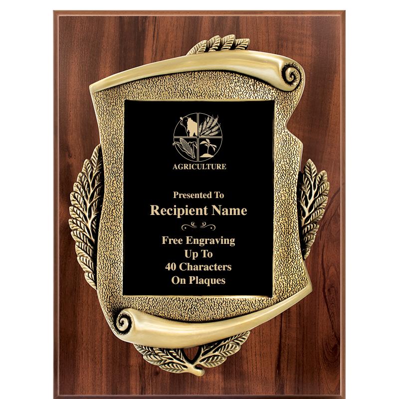 9 X 12 MAYORS PLAQUE