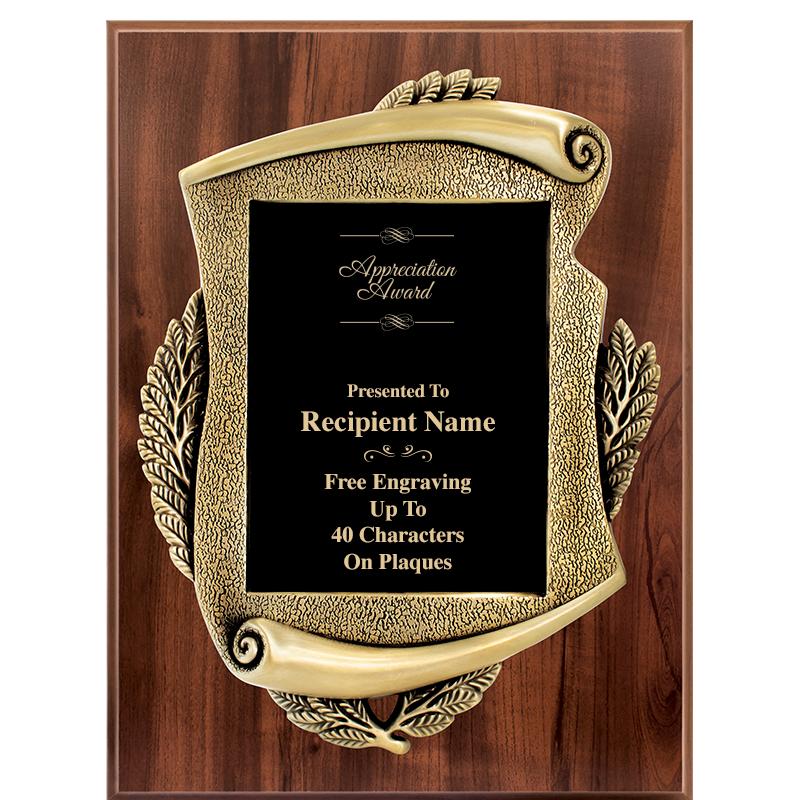 9 X 12 MAYORS PLAQUE