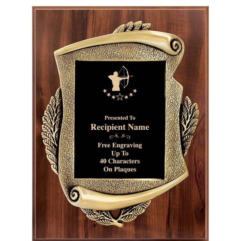 9 X 12 MAYORS PLAQUE