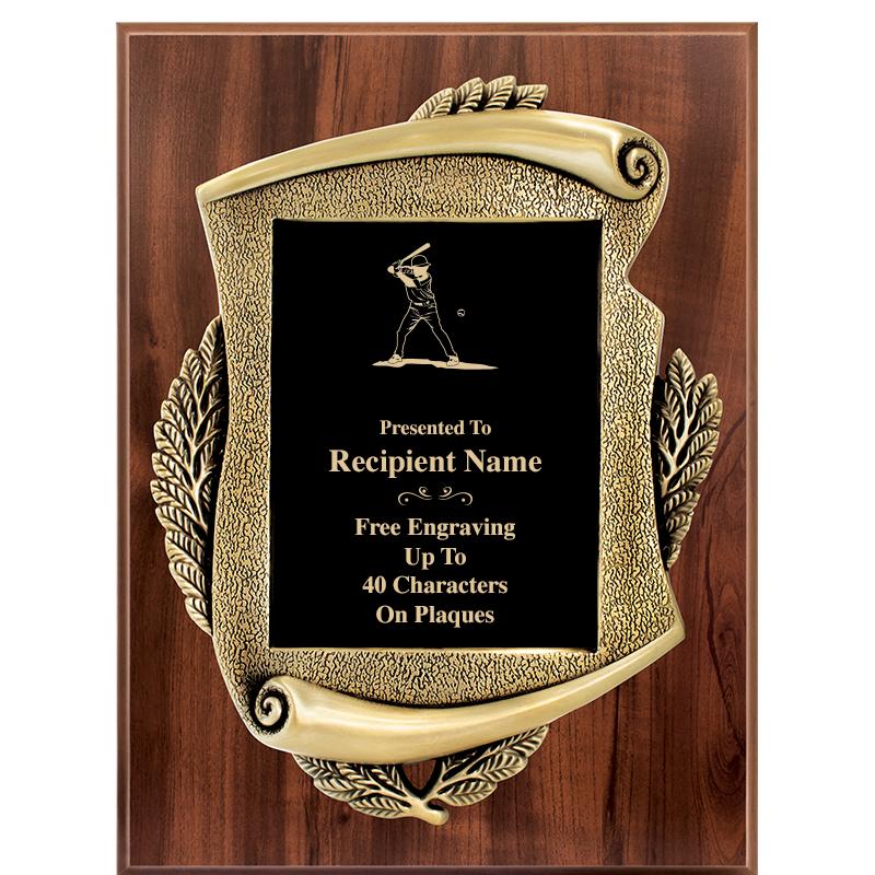 9 X 12 MAYORS PLAQUE