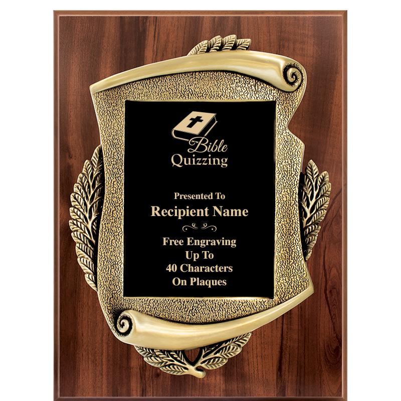 9 X 12 MAYORS PLAQUE