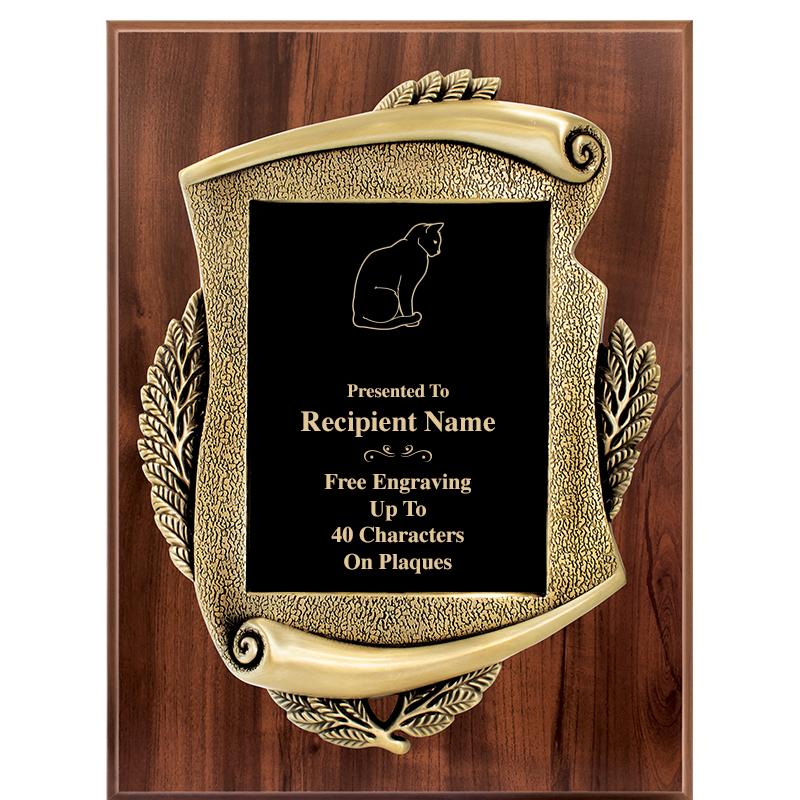 9 X 12 MAYORS PLAQUE