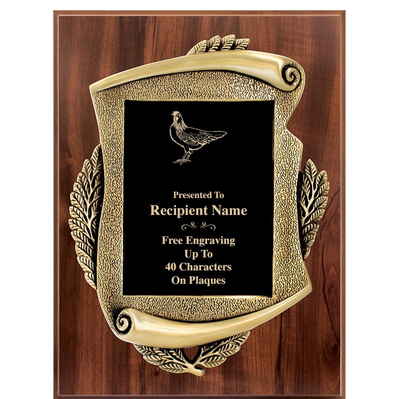 9 X 12 MAYORS PLAQUE