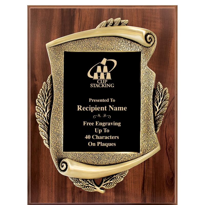 9 X 12 MAYORS PLAQUE