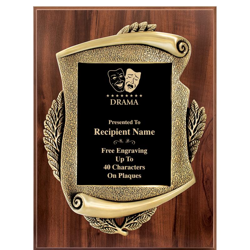 9 X 12 MAYORS PLAQUE