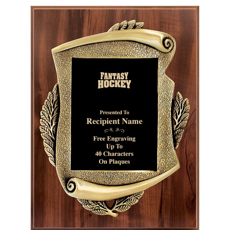 9 X 12 MAYORS PLAQUE