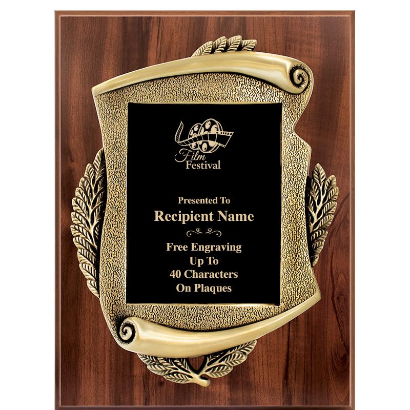 9 X 12 MAYORS PLAQUE