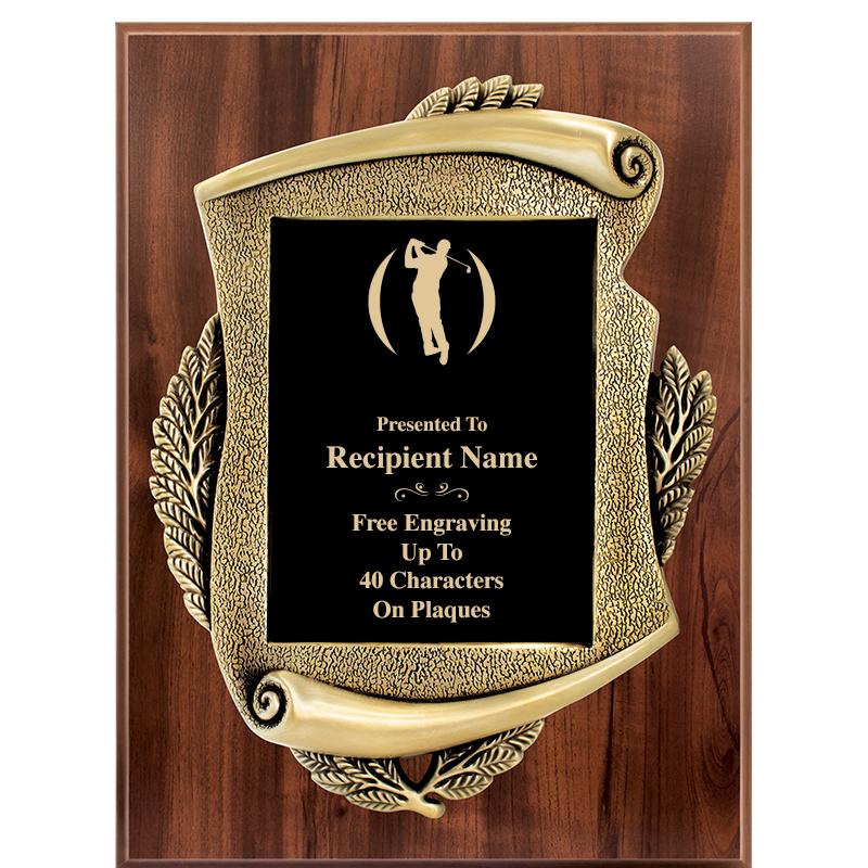 9 X 12 MAYORS PLAQUE