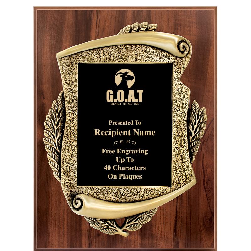 9 X 12 MAYORS PLAQUE