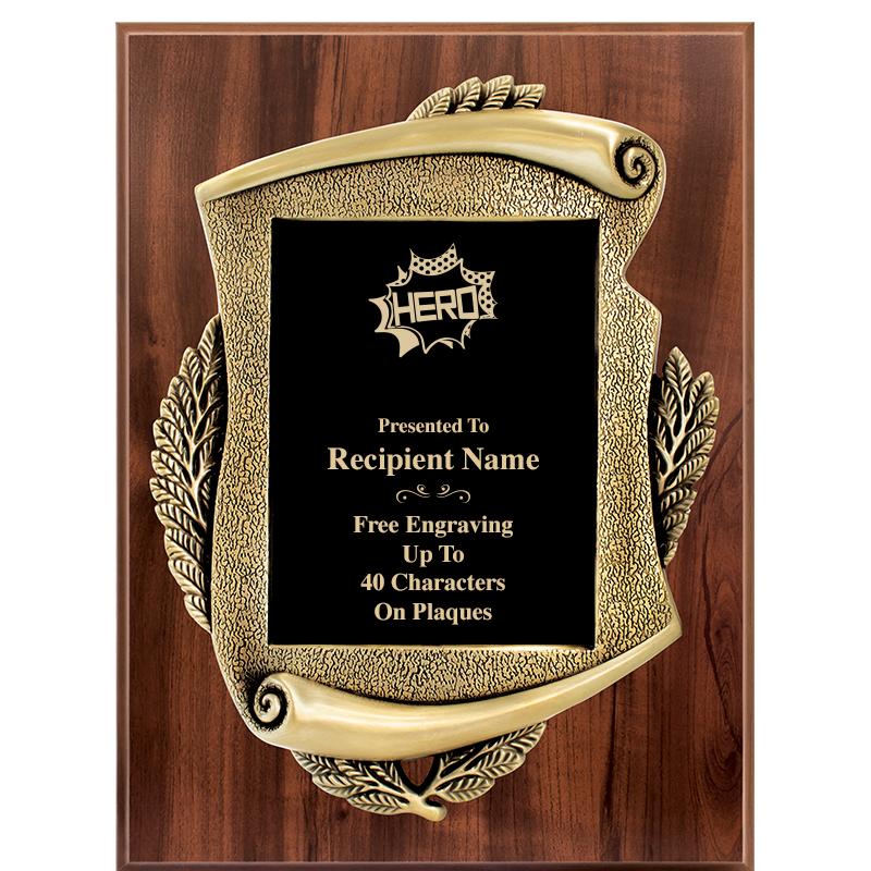 9 X 12 MAYORS PLAQUE