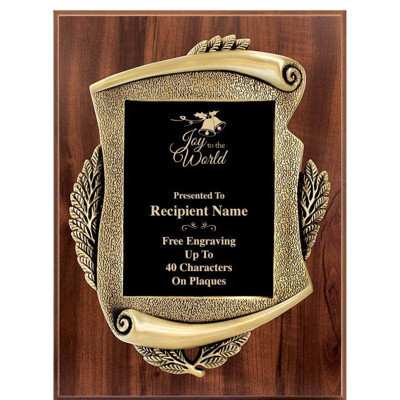 9 X 12 MAYORS PLAQUE