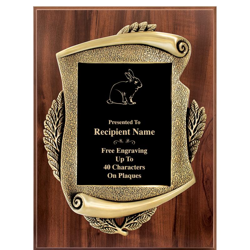 9 X 12 MAYORS PLAQUE