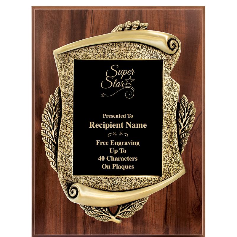 9 X 12 MAYORS PLAQUE