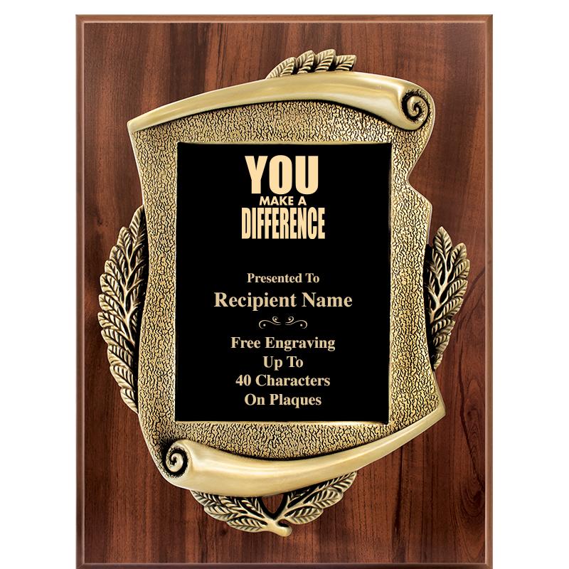 9 X 12 MAYORS PLAQUE