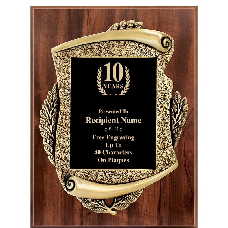 9 X 12 MAYORS PLAQUE