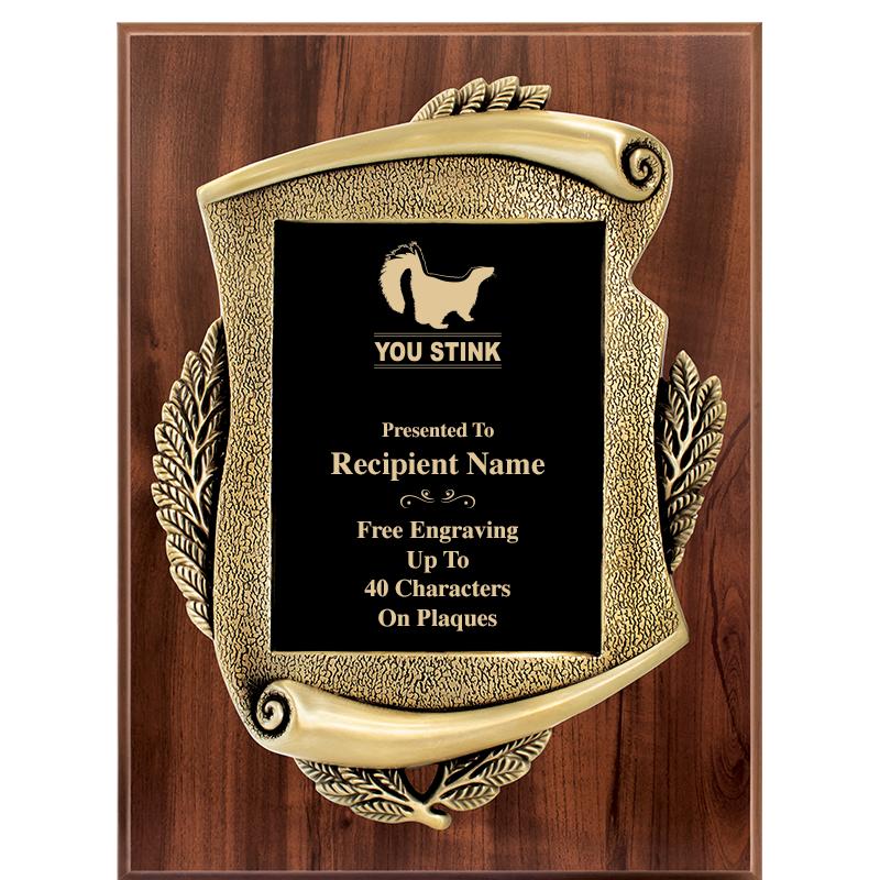 9 X 12 MAYORS PLAQUE