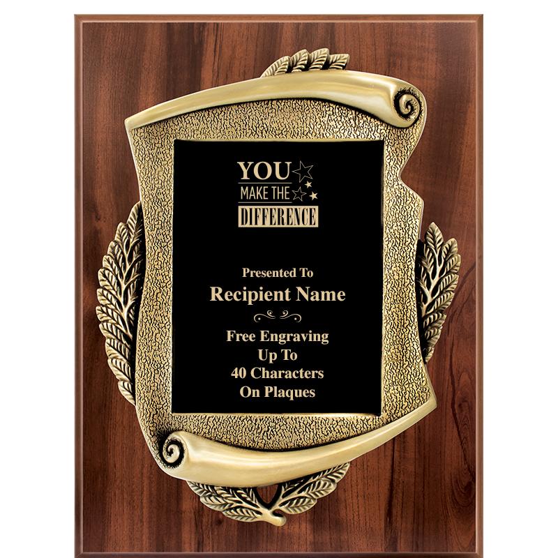 9 X 12 MAYORS PLAQUE