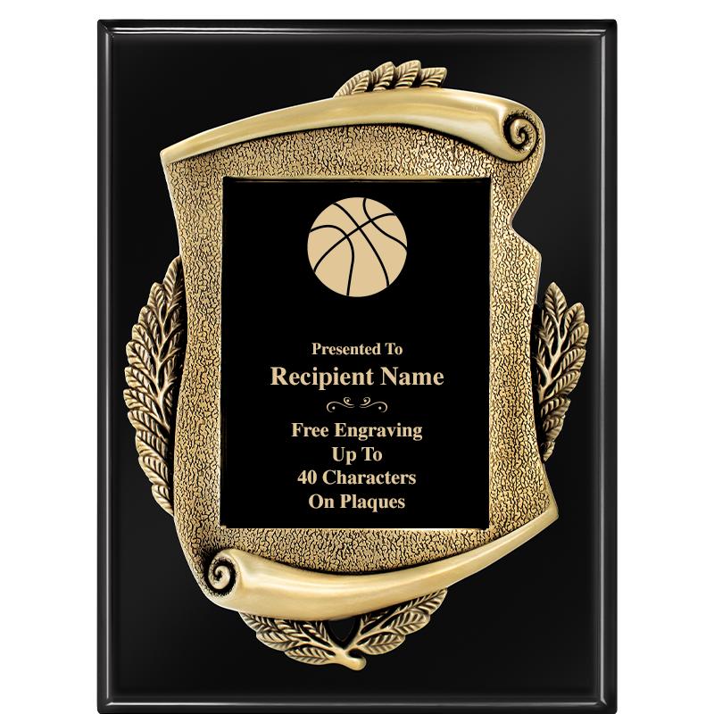 9X12 EBONY PIANO MAYORS PLQ