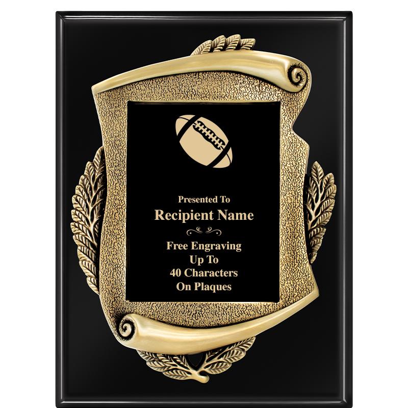 9X12 EBONY PIANO MAYORS PLQ