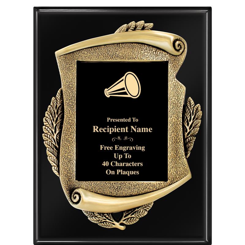 9X12 EBONY PIANO MAYORS PLQ